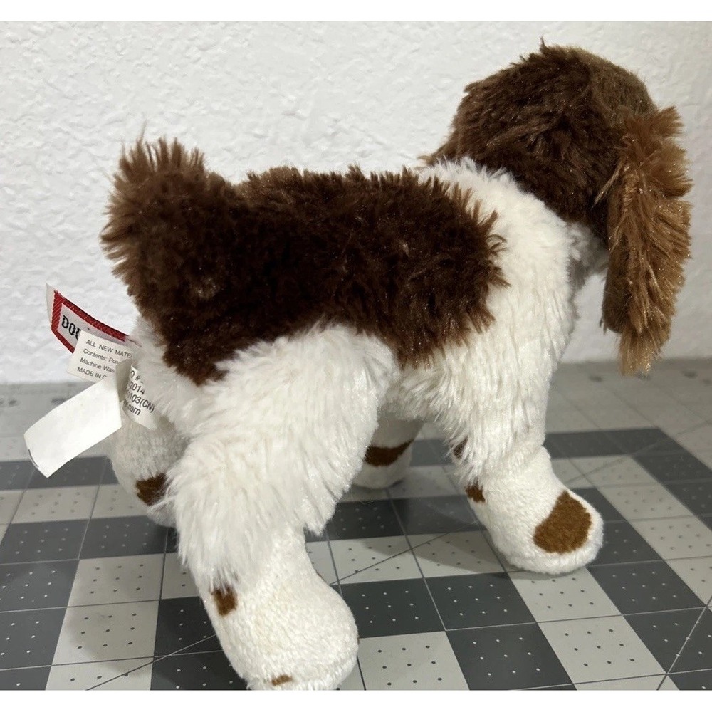 Douglas Cuddle Toys Springer Spaniel Plush Stuffed Animal Dog Brown White 4016 - Picture 14 of 16